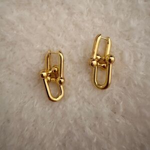 Elegant Gold Hoop Earrings